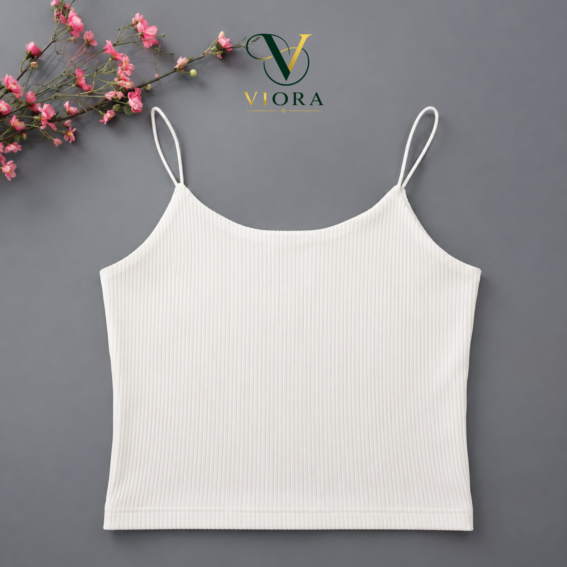 نمای 2 تاپ زنانه بند ماکارون کبریتی ویورا فری سایز کد ۱۰۰۰۰۰۹